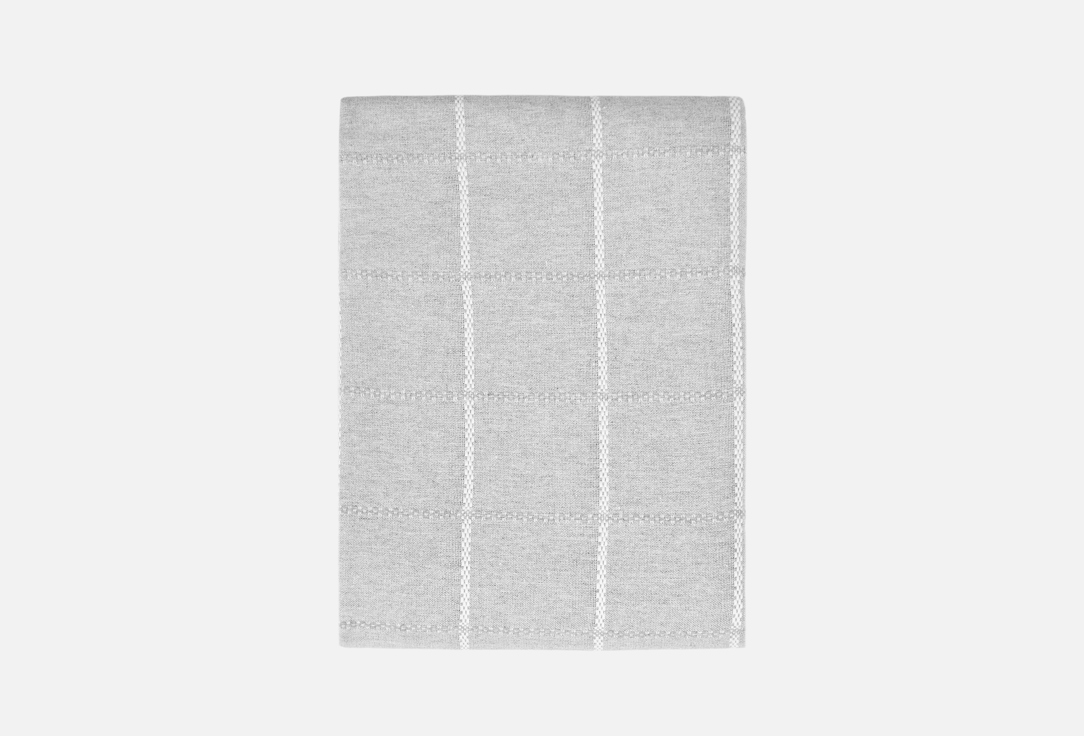 

Скатерть DENASTIA, Серый, Клетка, Scandi, 150x230, серый 1 шт