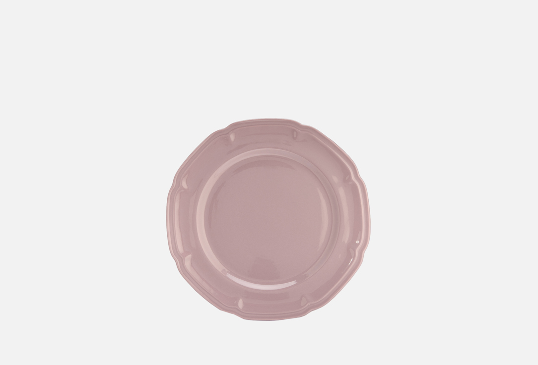 Изображение товара Фарфоровая сервировочная тарелка DeNASTIA vintage 27.2 см фиолетовая