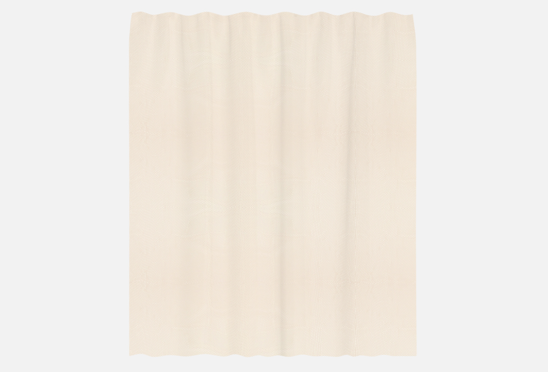 

Шторка для ванной DENASTIA, Бежевый, Diamond, 200x180, бежевый 1 шт