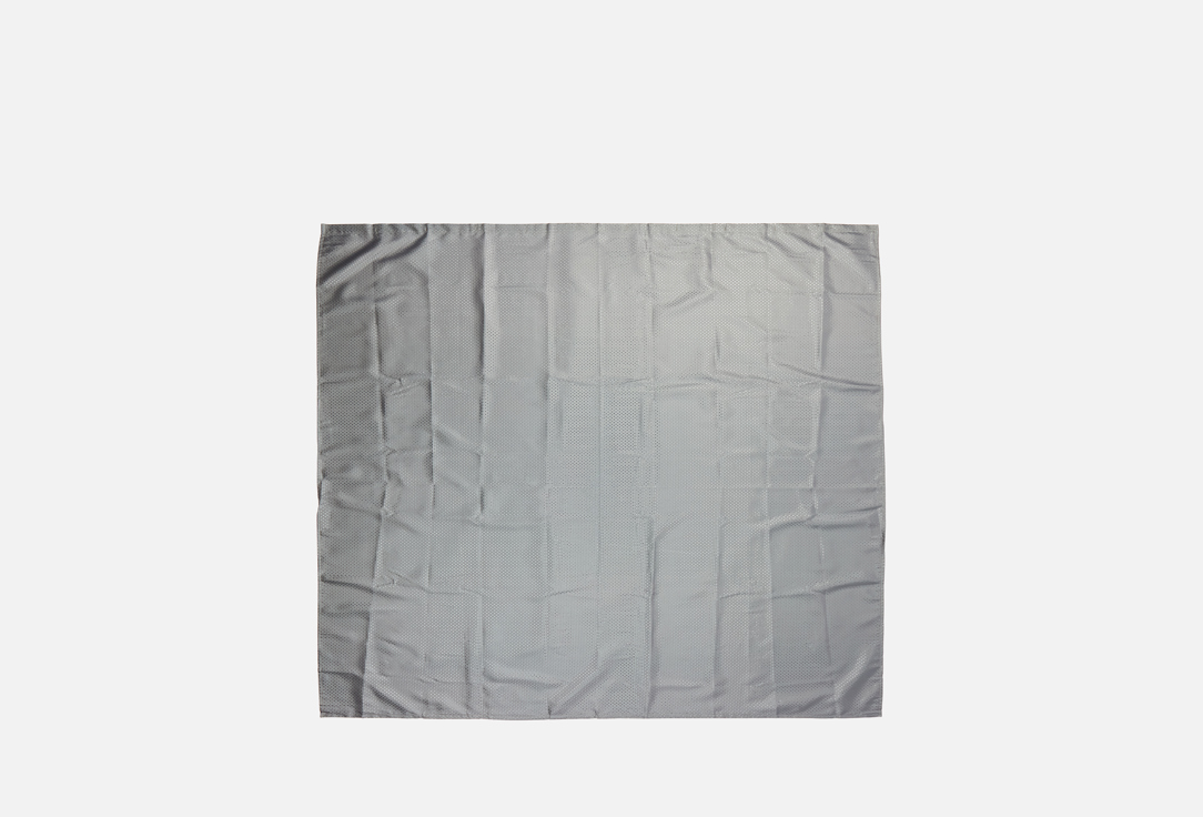 

Шторка для ванной DENASTIA, Серый, Diamond, 200x180, тёмно-серый 1 шт