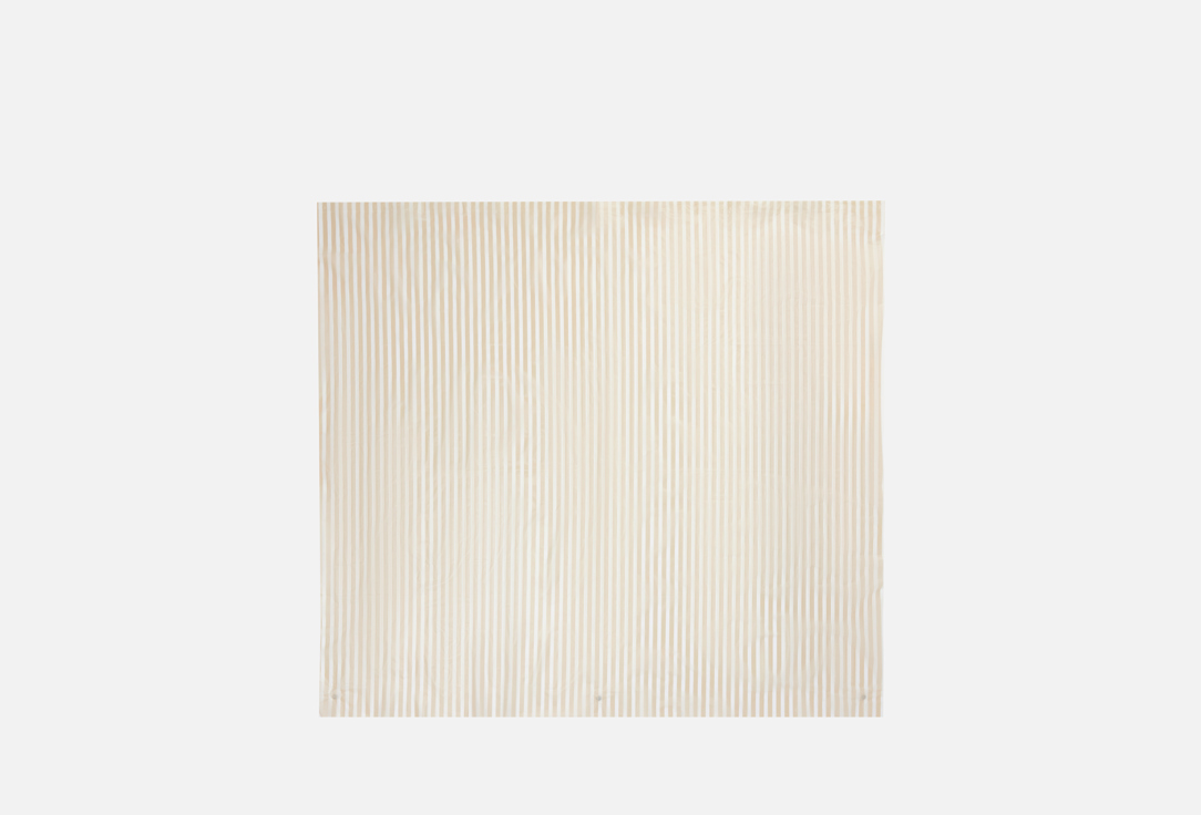 

Шторка для ванной DENASTIA, Бежевый, Mat stripe, 180x200, бежевый 1 шт