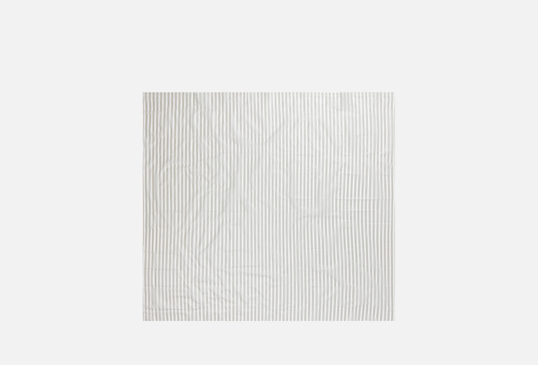 

Шторка для ванной DENASTIA, Серый, Mat stripe, 180x200, серый 1 шт