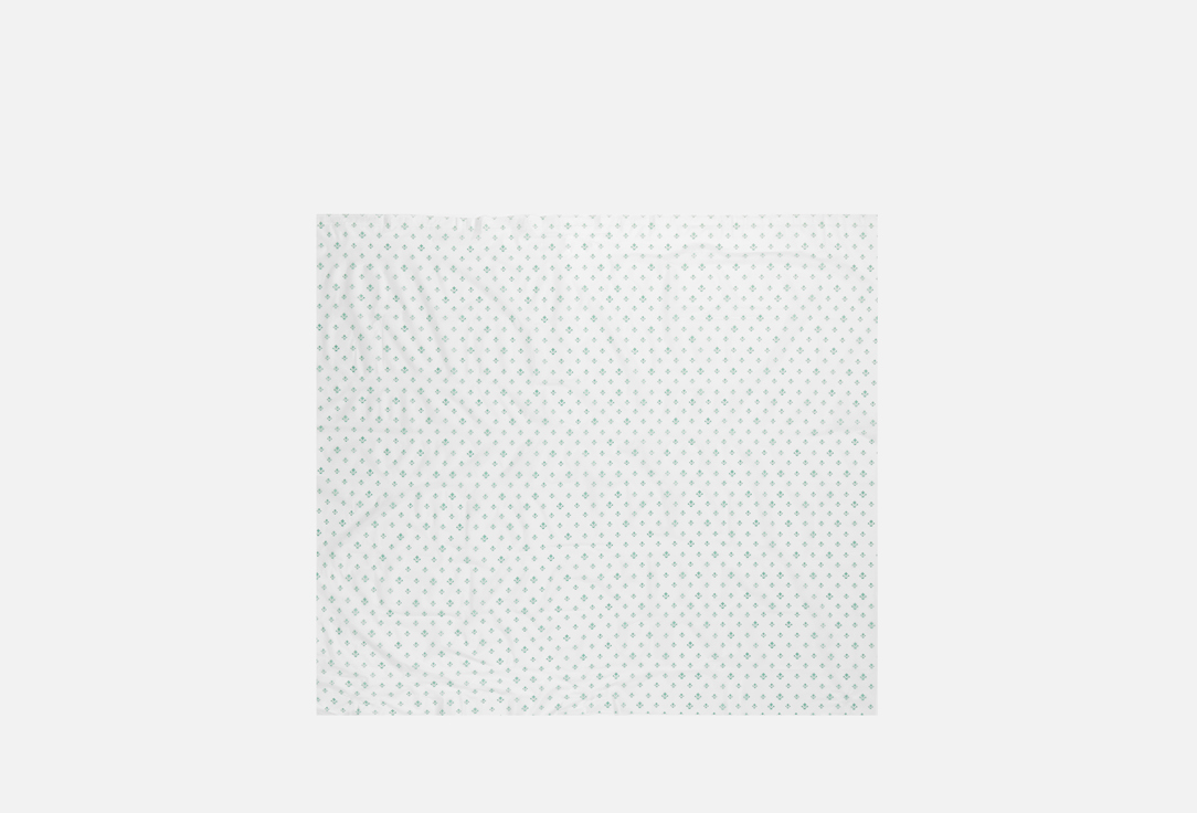 

Шторка для ванной DENASTIA, Бирюзовый, ЦВЕТОК, 180x200, бирюзовый 1 шт