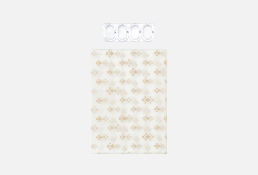 Изображение товара Шторка для ванной DeNASTIA ЦВЕТОК, 180x200, молочный