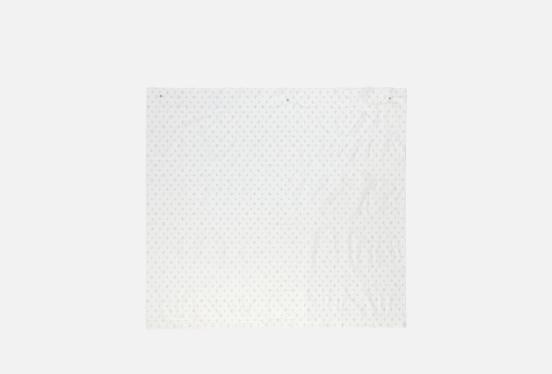 

Шторка для ванной DENASTIA, Серый, ЦВЕТОК, 180x200, серый 1 шт