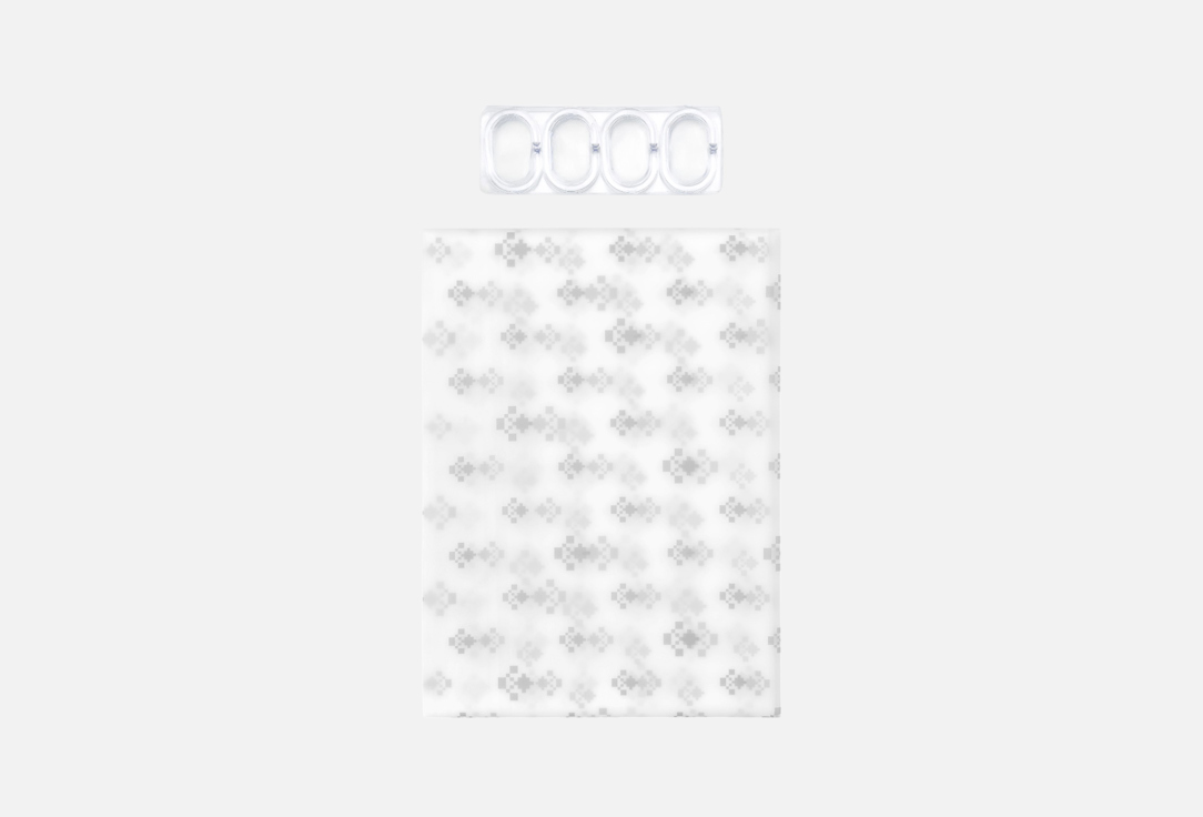 Изображение товара Шторка для ванной DeNASTIA ЦВЕТОК, 180x200, серый