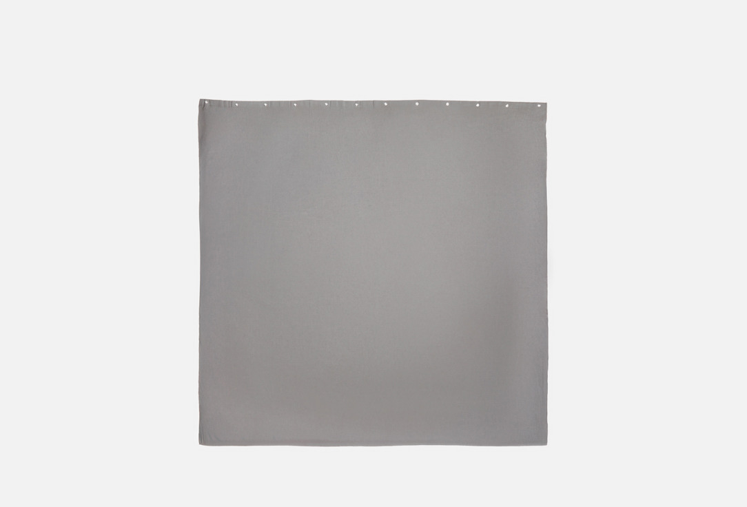 

Шторка для ванной DENASTIA, Серый, Эмбосс, 200x200, серый 1 шт