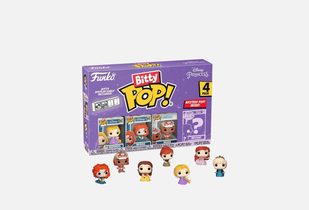 Изображение товара Фигурка Funko Bitty POP! Disney Princess S4 Rapunzel+Merida+Moana+Mystery