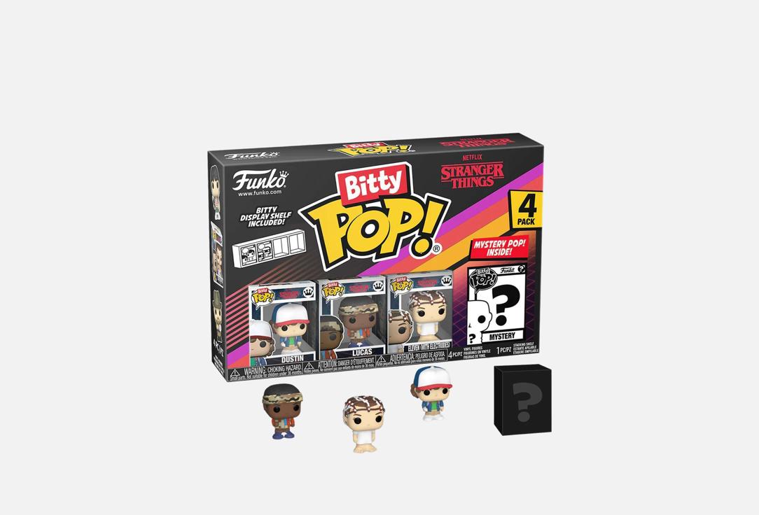 

Фигурка FUNKO, Мультиколор, Bitty POP! Stranger Things SZN1 Dustin+Lucas+Eleven+Mystery 1 шт