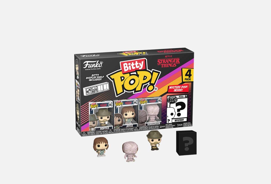 Изображение товара Фигурка Funko Bitty POP! Stranger Things SZN1 Hopper+Joyce+Demogorgon+Mystery