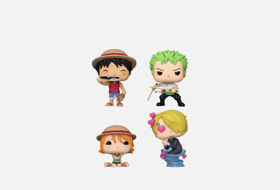Изображение товара Фигурки Funko POP! Animation One Piece Refresh Луффи Зоро Нами Санжи 4 шт