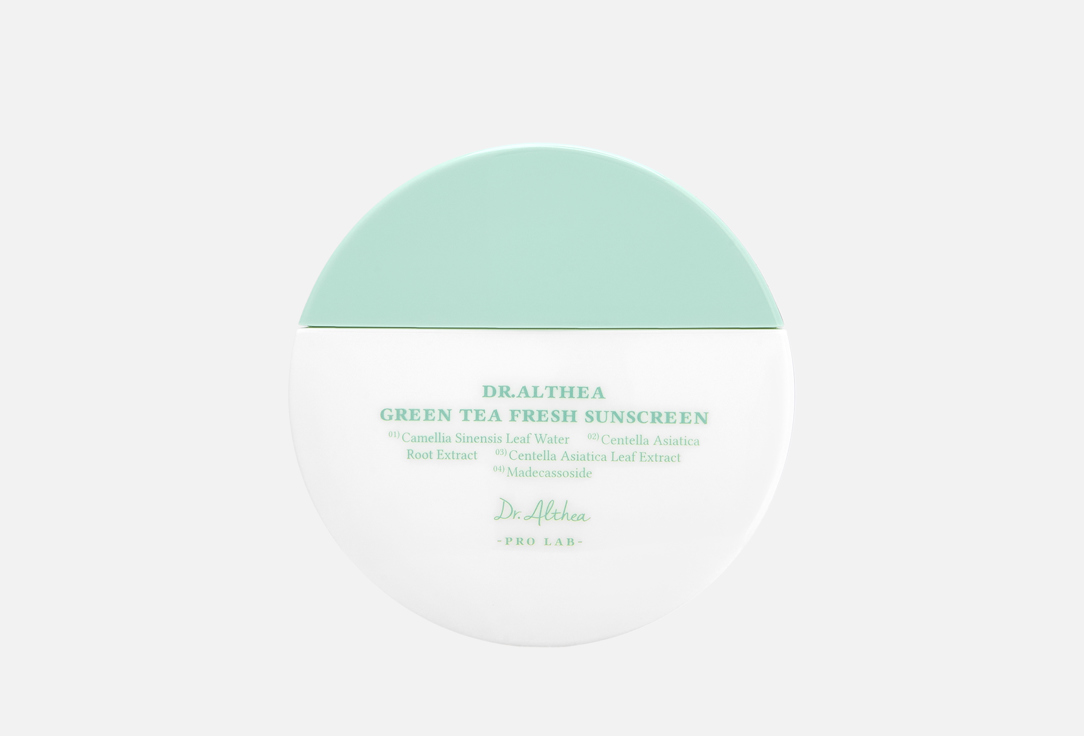 Изображение товара Солнцезащитный крем SPF50+ Dr. Althea Tea Fresh для защиты кожи