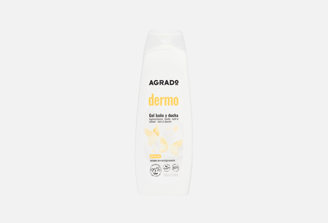 

Гель для душа AGRADO, Dermo 750 мл