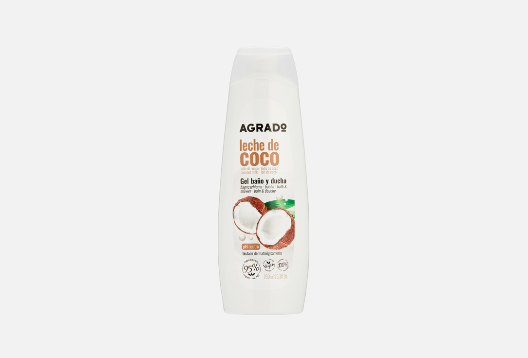 Изображение товара Гель для душа AGRADO Coconut Milk