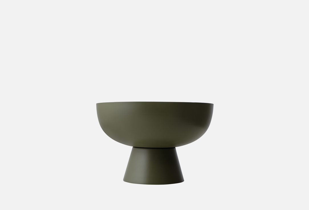 

Блюдо на ножке BERGENSON BJORN, Зеленый, Vivlend, Ø21 см, морские водоросли 21 см