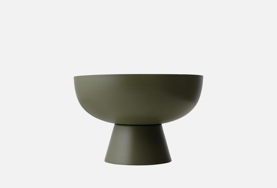 Изображение товара Блюдо на ножке Bergenson Bjorn Vivlend 21 см морские водоросли ручная работа