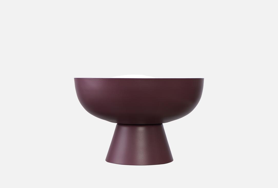 

Блюдо на ножке BERGENSON BJORN, Фиолетовый, Vivlend, Ø21 см, сливовое 21 см