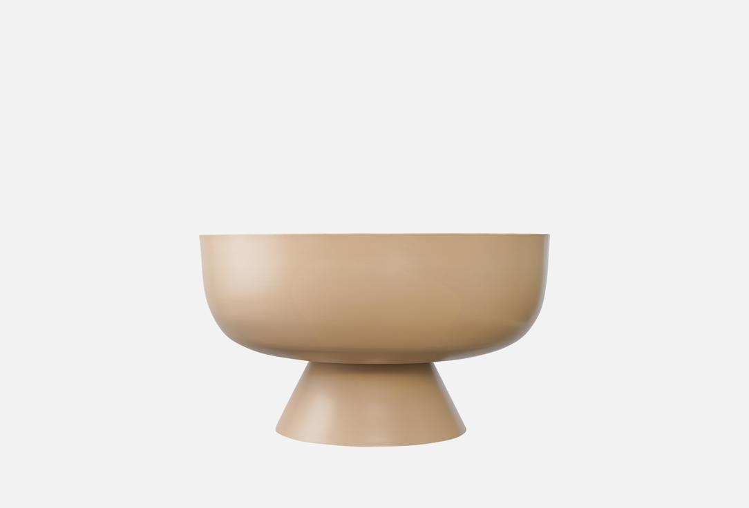 Изображение товара Блюдо на ножке Bergenson Bjorn Vivlend, Ø25,5 см, бежевое