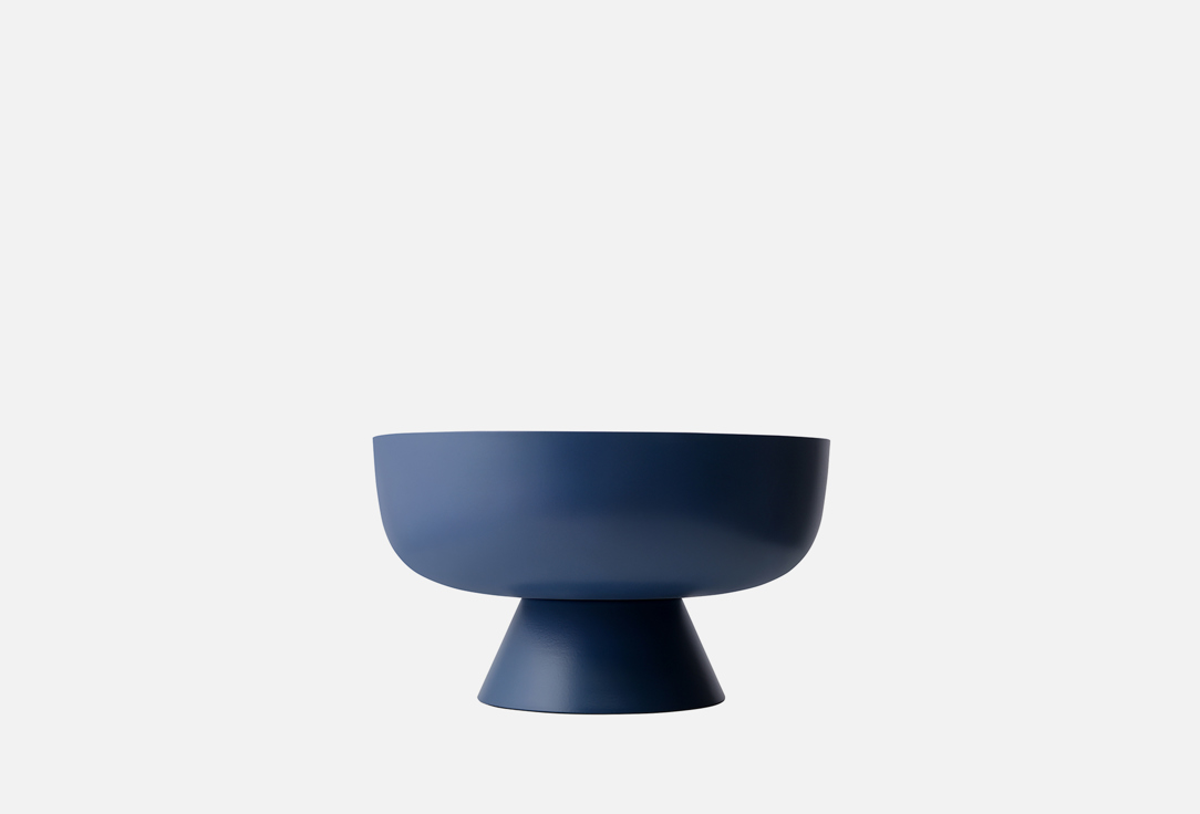 

Блюдо на ножке BERGENSON BJORN, Синий, Vivlend, Ø25,5 см, сумерки 25.5 см