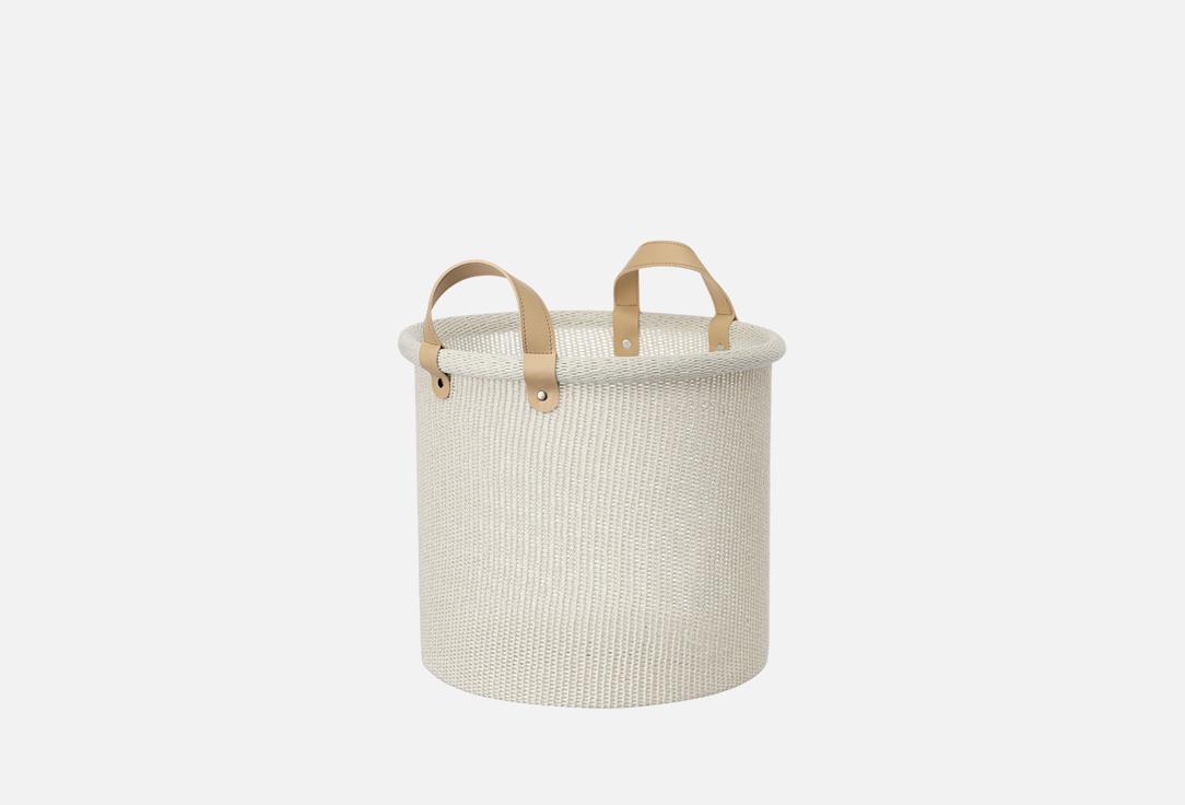 Изображение товара Корзина для хранения Bergenson Bjorn Sustainable collection, Ø32х28 см, молочная