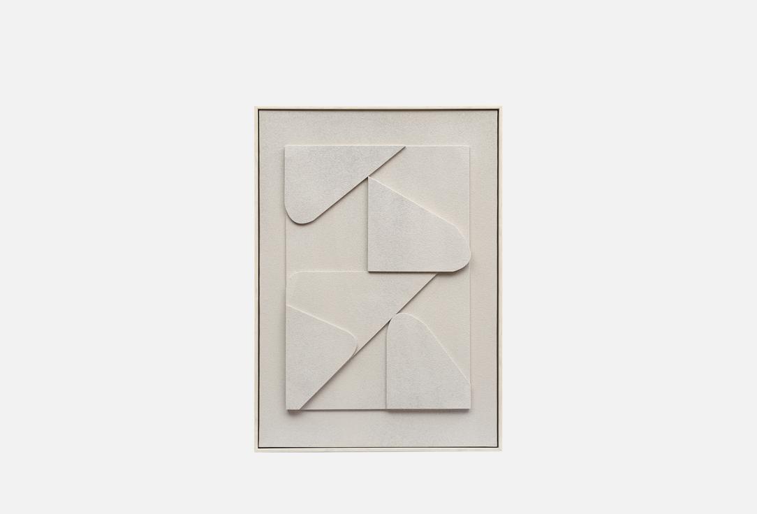 Изображение товара Декоративное панно с эффектом 3D Bergenson Bjorn Minimalism Triangle 50х70 см