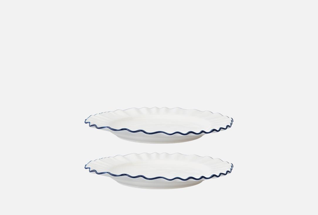 Изображение товара Набор обеденных тарелок Liberty Jones Santorini 26 см из фарфора, 2 шт