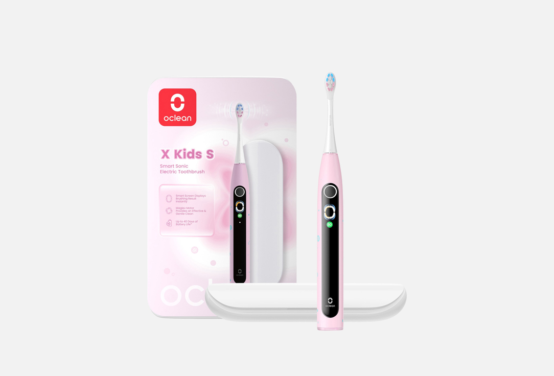 Изображение товара Детская электрическая зубная щетка Oclean X Kids Set со звуковым режимом и водонепроницаемостью