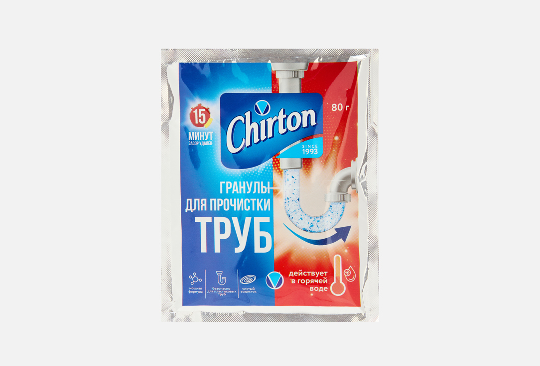 Изображение товара Средство для чистки труб Chirton hot water