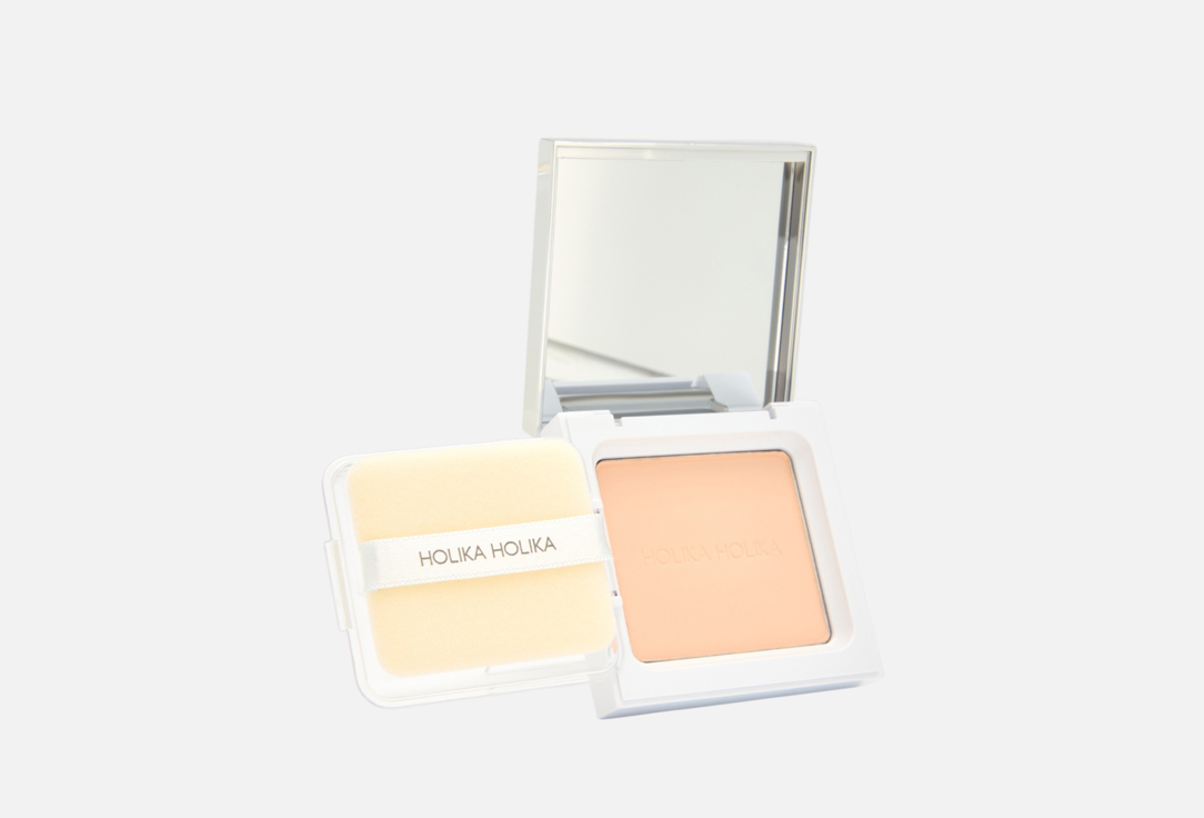 Изображение товара Пудра для лица Holika Holika Naked face veil-fit cover pact 12 г для выравнивания и матирования кож
