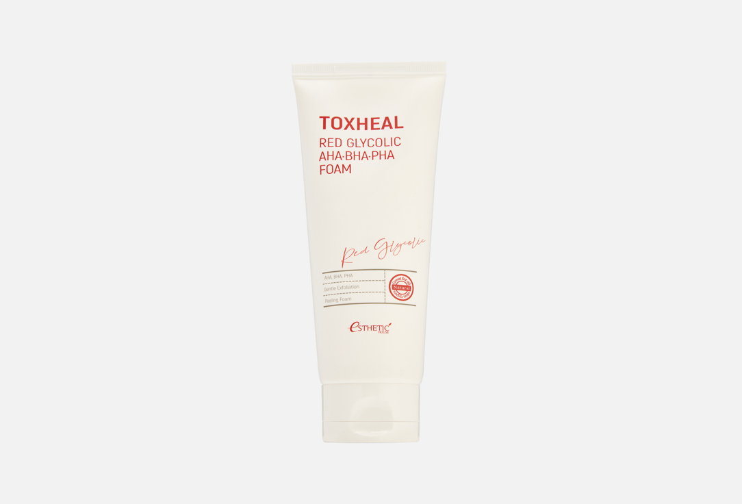 Изображение товара Пенка для умывания ESTHETIC HOUSE TOXHEAL RED GLYCOLIC AHA, BHA, PHA FOAM