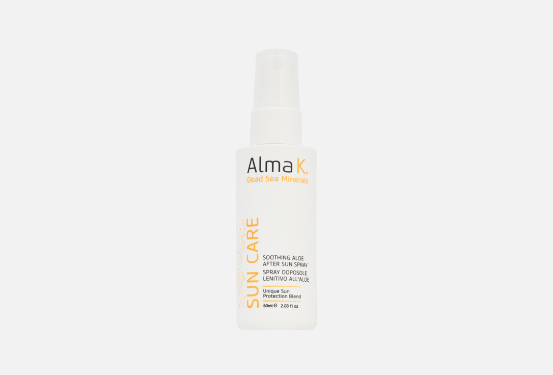 Изображение товара Спрей для тела после загара Alma K SOOTHING ALOE 60 мл увлажнение и охлаждение кожи