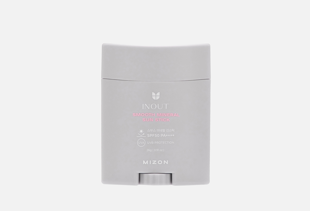 Изображение товара Солнцезащитный стик SPF50 PA++++ Mizon INOUT SMOOTH MINERAL 26 г для лица