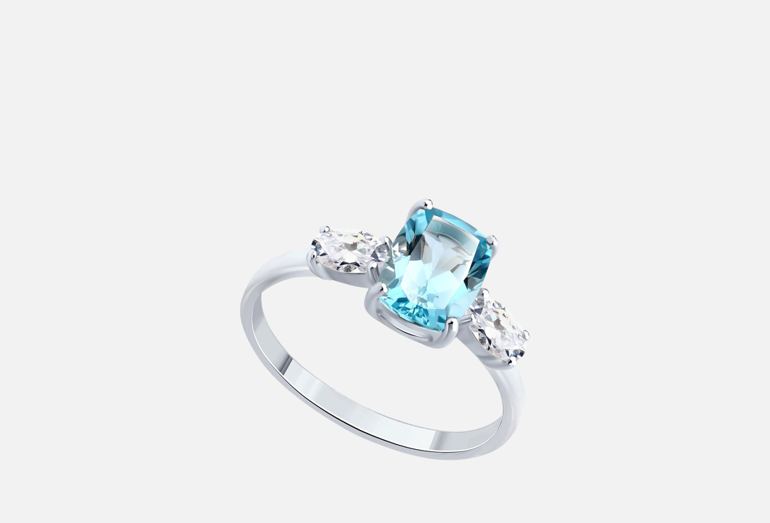 Изображение товара Кольцо Серебряное SOKOLOV Топаз sky