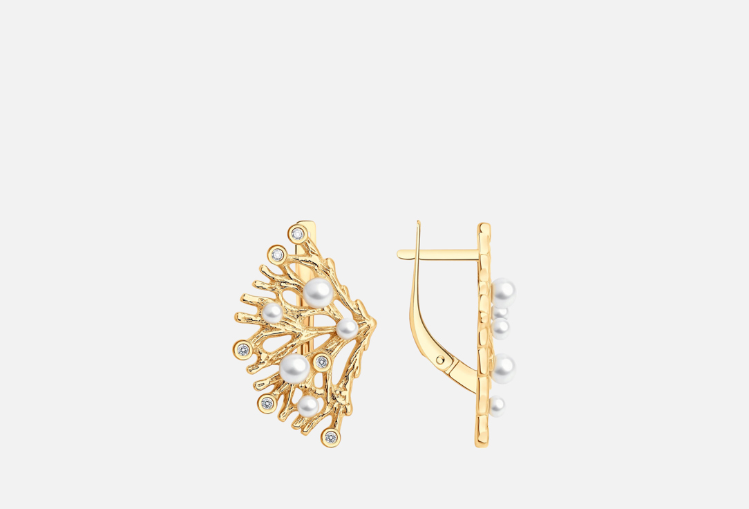 Изображение товара Серьги Серебряные Diamant Жемчуг