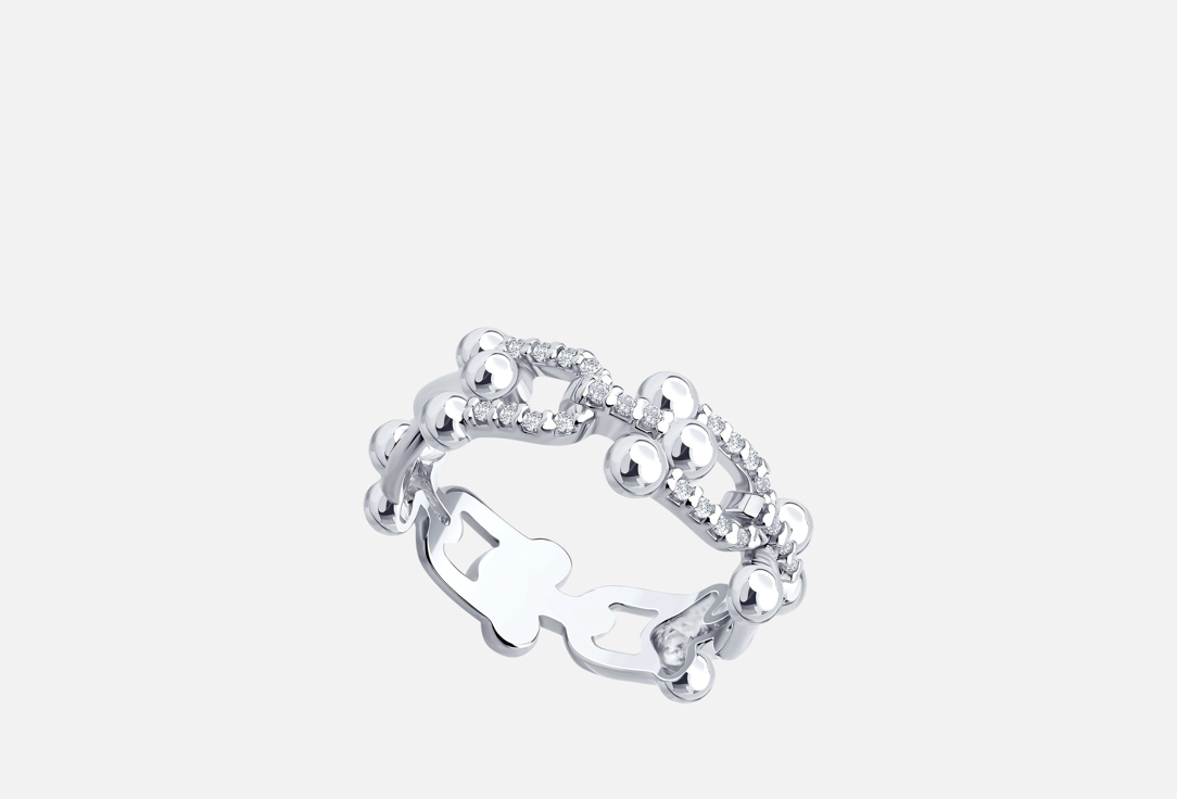 Изображение товара Кольцо серебряное SOKOLOV с фианитом 925 проба для женщин