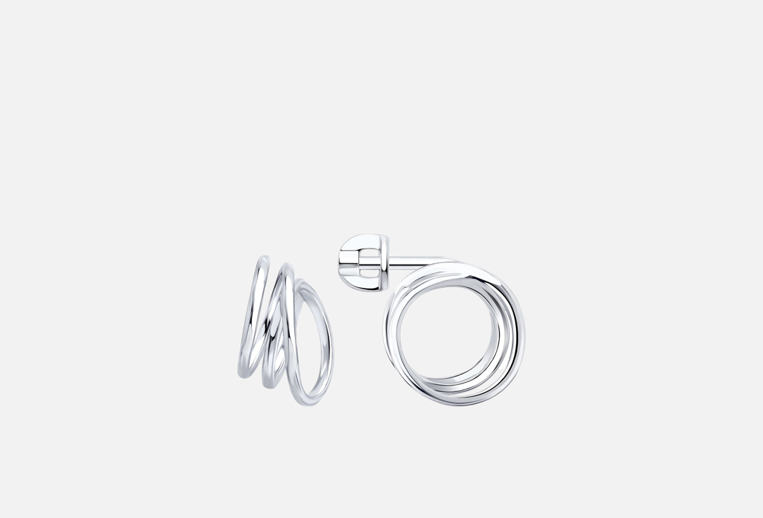 Изображение товара Серьги Серебряные SOKOLOV без вставки