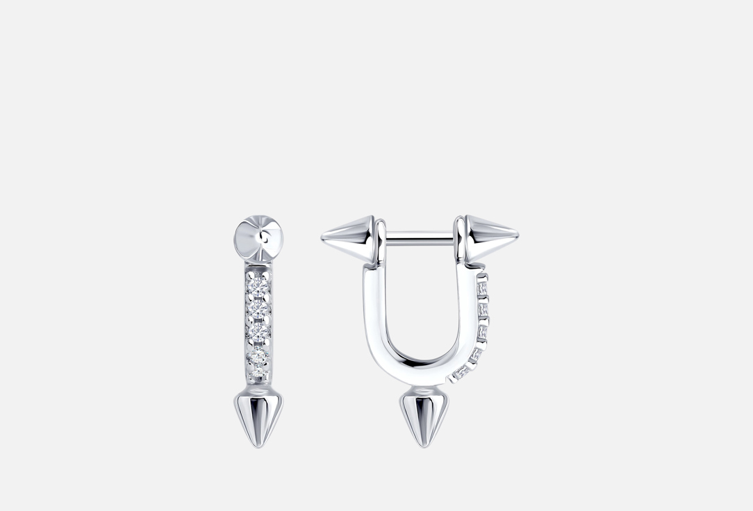 Изображение товара Серьги Серебряные SOKOLOV Фианит