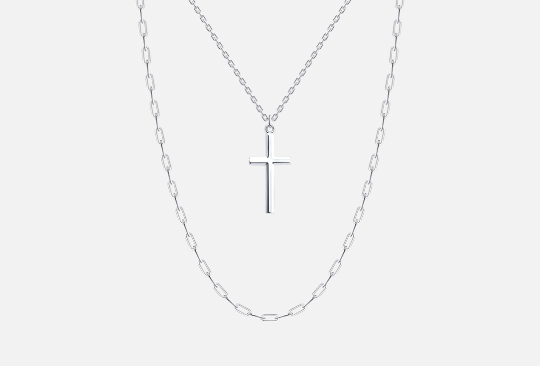 Изображение товара Колье Серебряное SOKOLOV без вставки