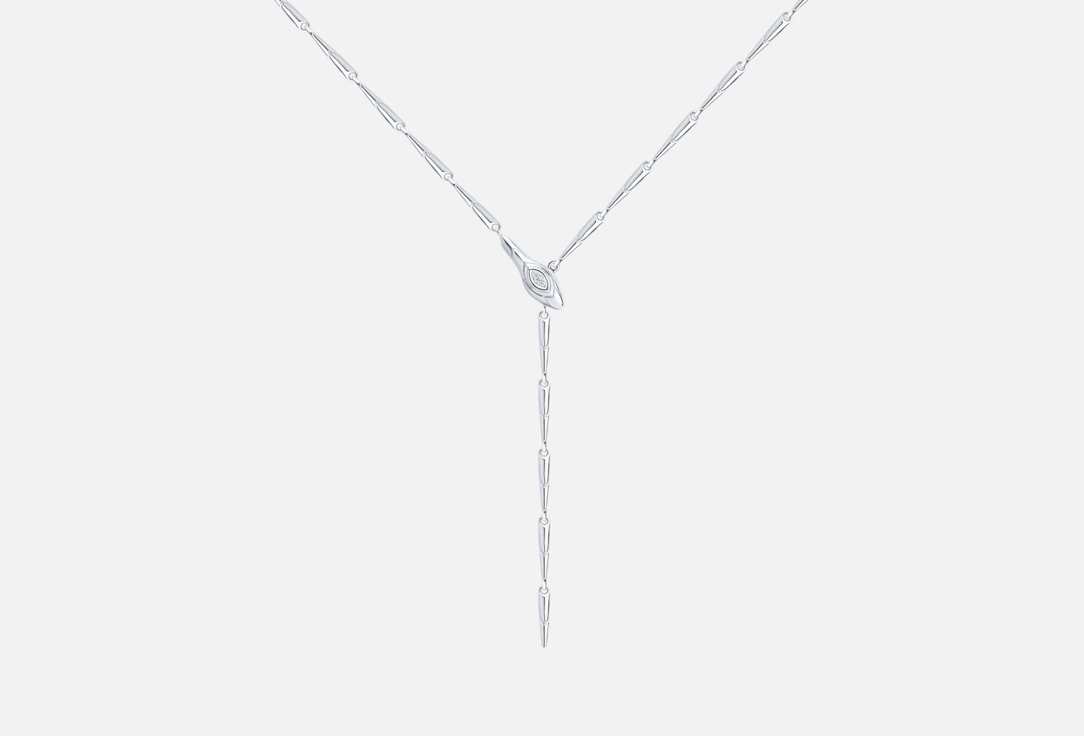 Изображение товара Колье Серебряное SOKOLOV с фианитом для женщин