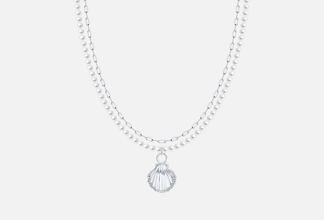 Изображение товара Колье Серебряное SOKOLOV Жемчуг