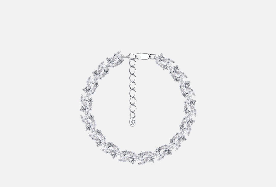 Изображение товара Серебряный браслет с фианитами Diamant 925 пробы для женщин 16 или 19 см