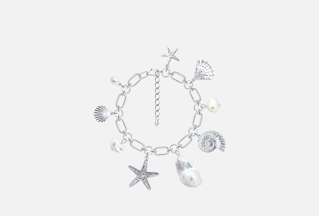 Изображение товара Браслет Серебряный Diamant Жемчуг