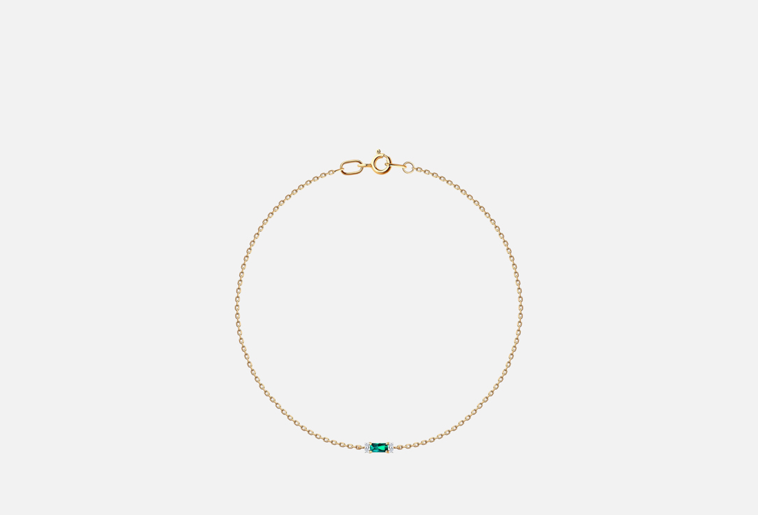 Изображение товара Браслет Золотой SOKOLOV Изумруд