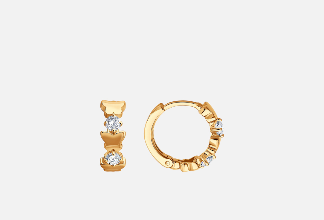 Изображение товара Серьги Золотые SOKOLOV Фианит