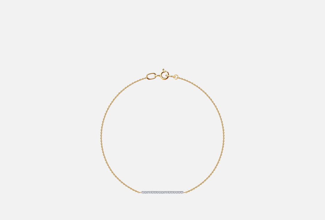 Изображение товара Золотой браслет SOKOLOV с фианитами 585 пробы для женщин