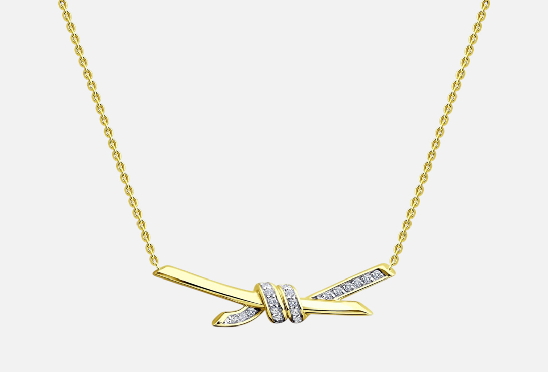 Изображение товара Подвеска Золотая Diamant Фианит