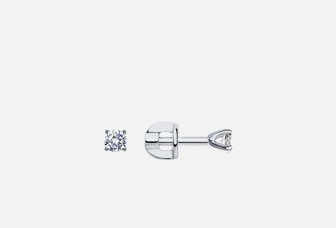 

Серьги Золотые SOKOLOV, Бриллиант 2 шт