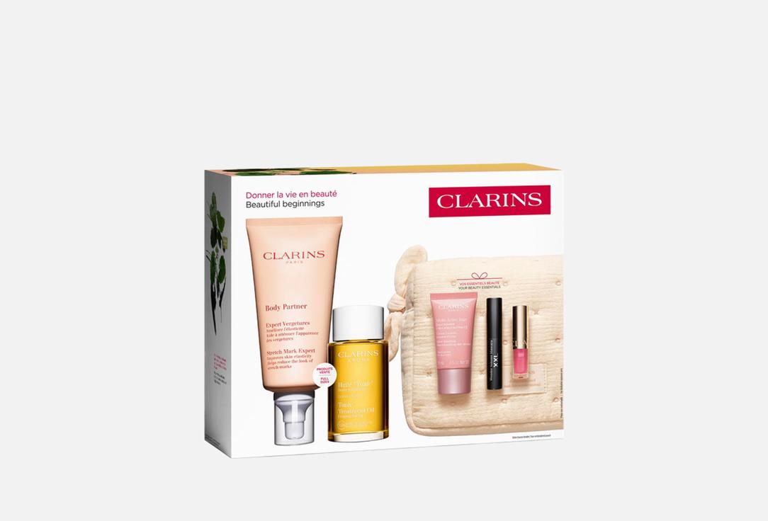 

Набор средств для беременных CLARINS, Care and makeup 6 шт