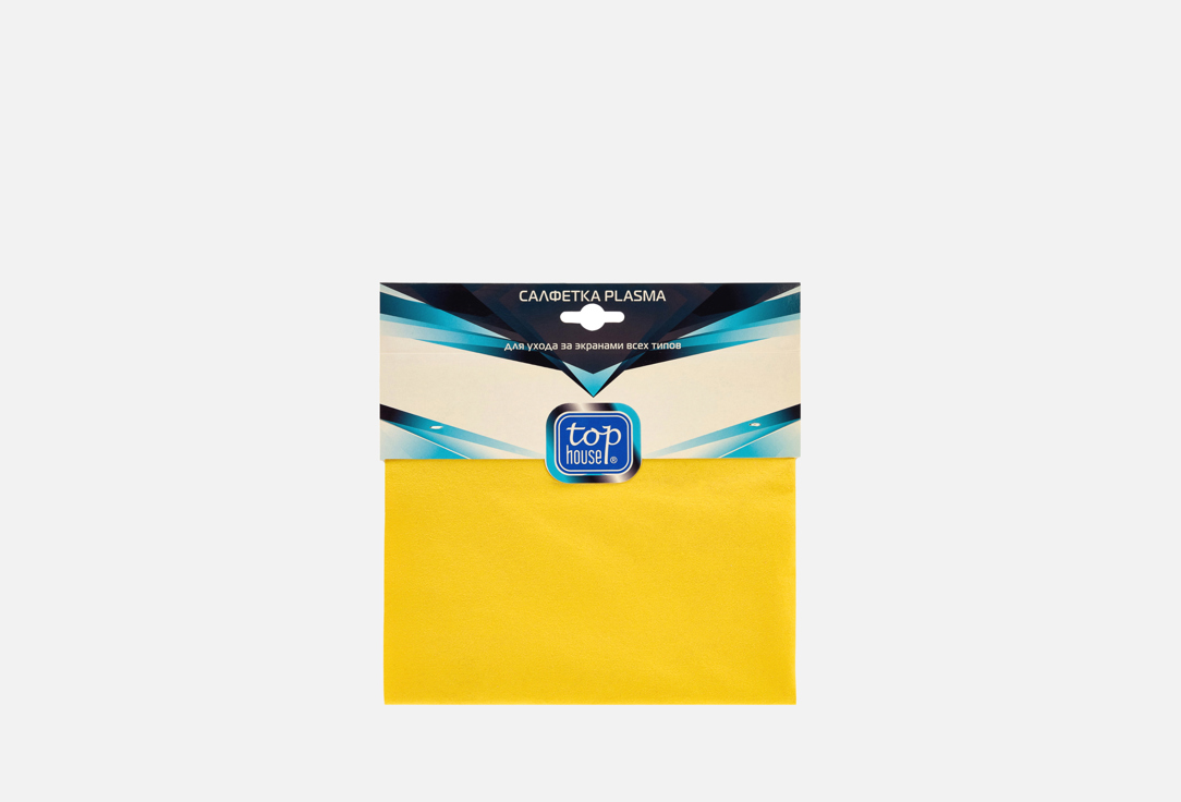 Изображение товара Салфетка для ухода за экранами Top House Plasma 34x40 см многоразовая Германия