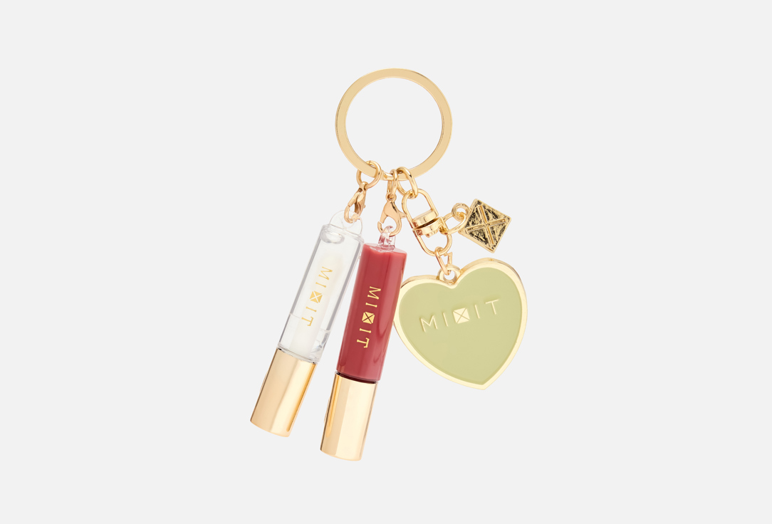 Изображение товара Набор блесков для губ MIXIT Gold Make Up Juicy Lip Gloss с глянцевым финишем